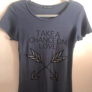 WILDFOX Cotton Tee, XS
